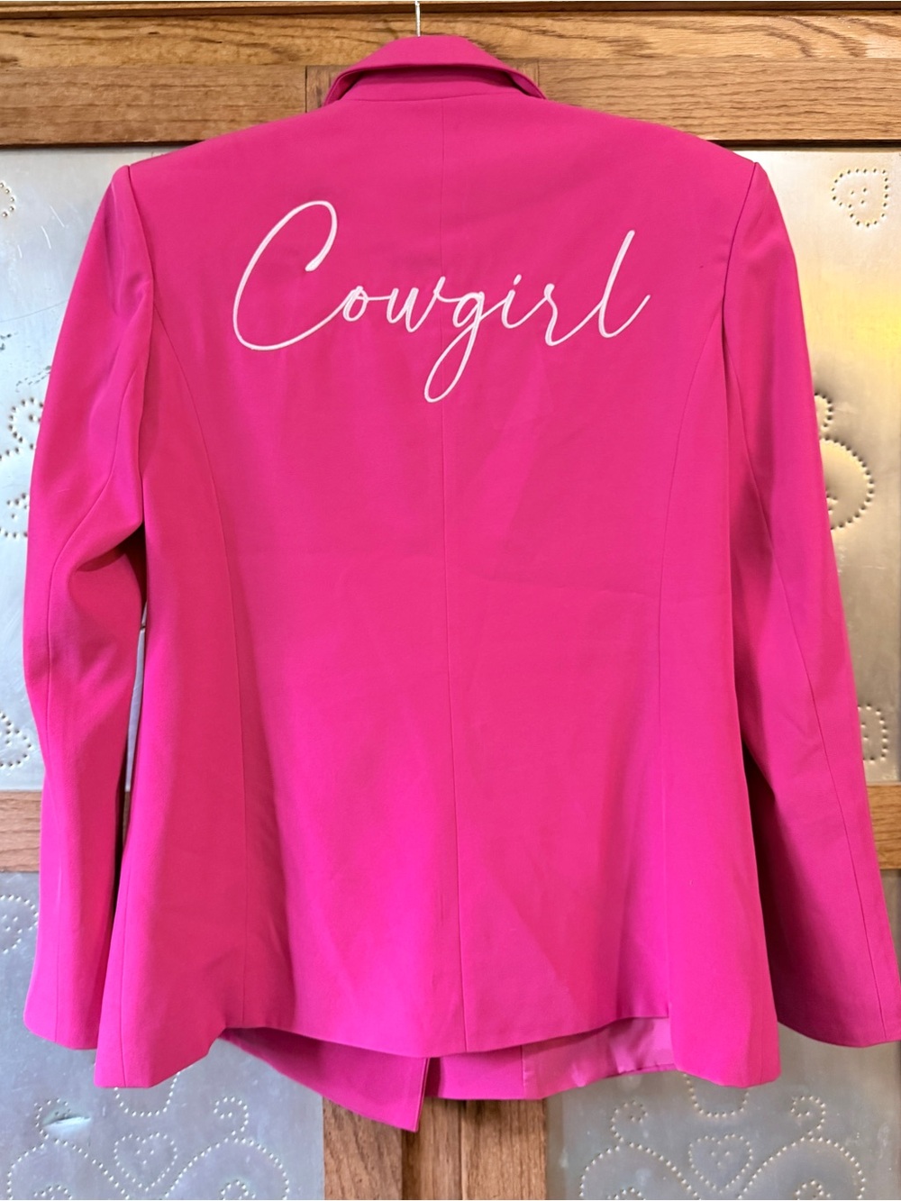 Cowgirl Pink Women's Blazer Jacket